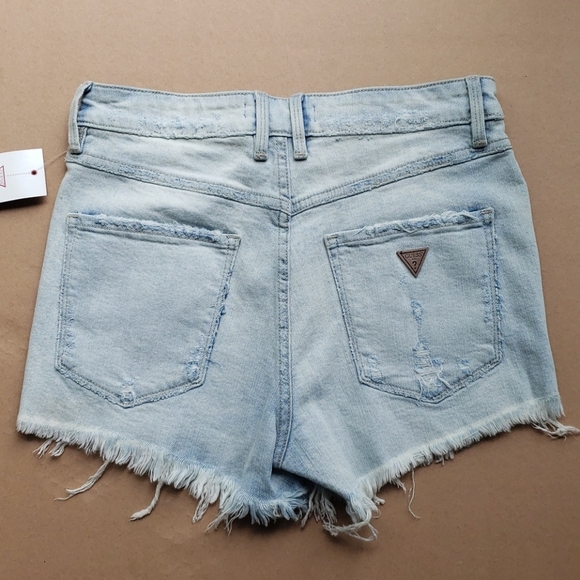 NEW GUESS Denim in Dynasty Destroy Wash Short 27 - Picture 7 of 8